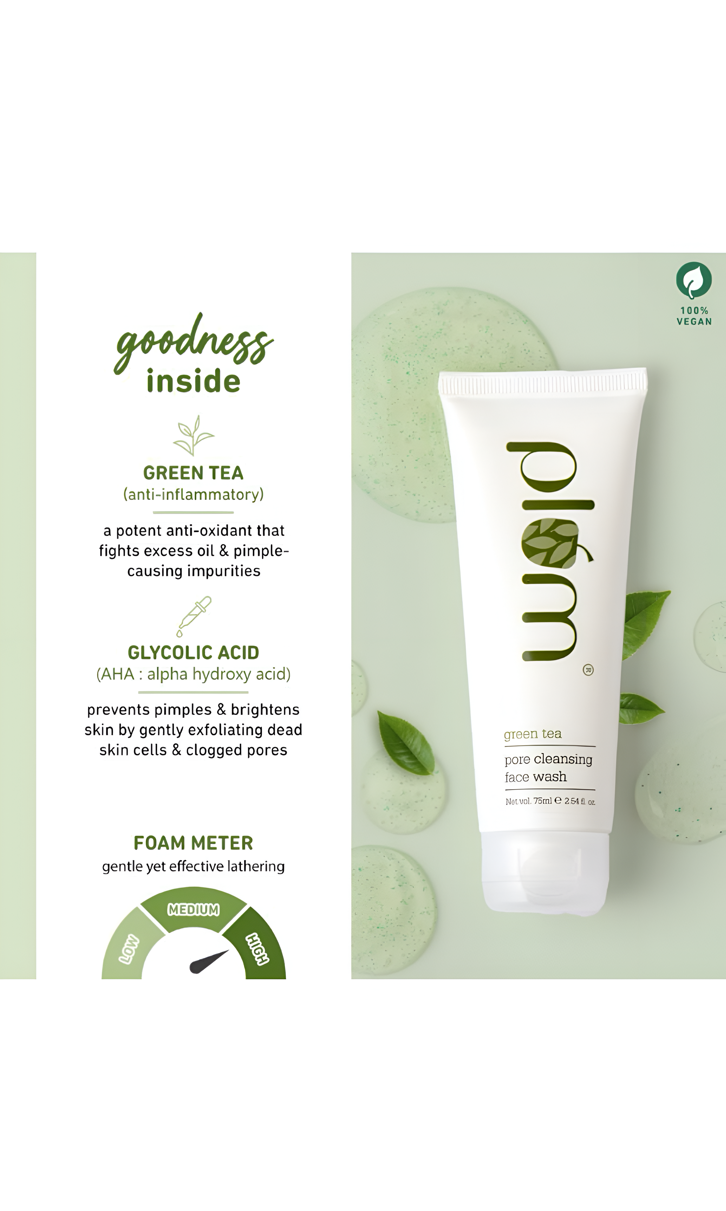 Plum Green Tea Pore Cleansing Face Wash For Oily Skin