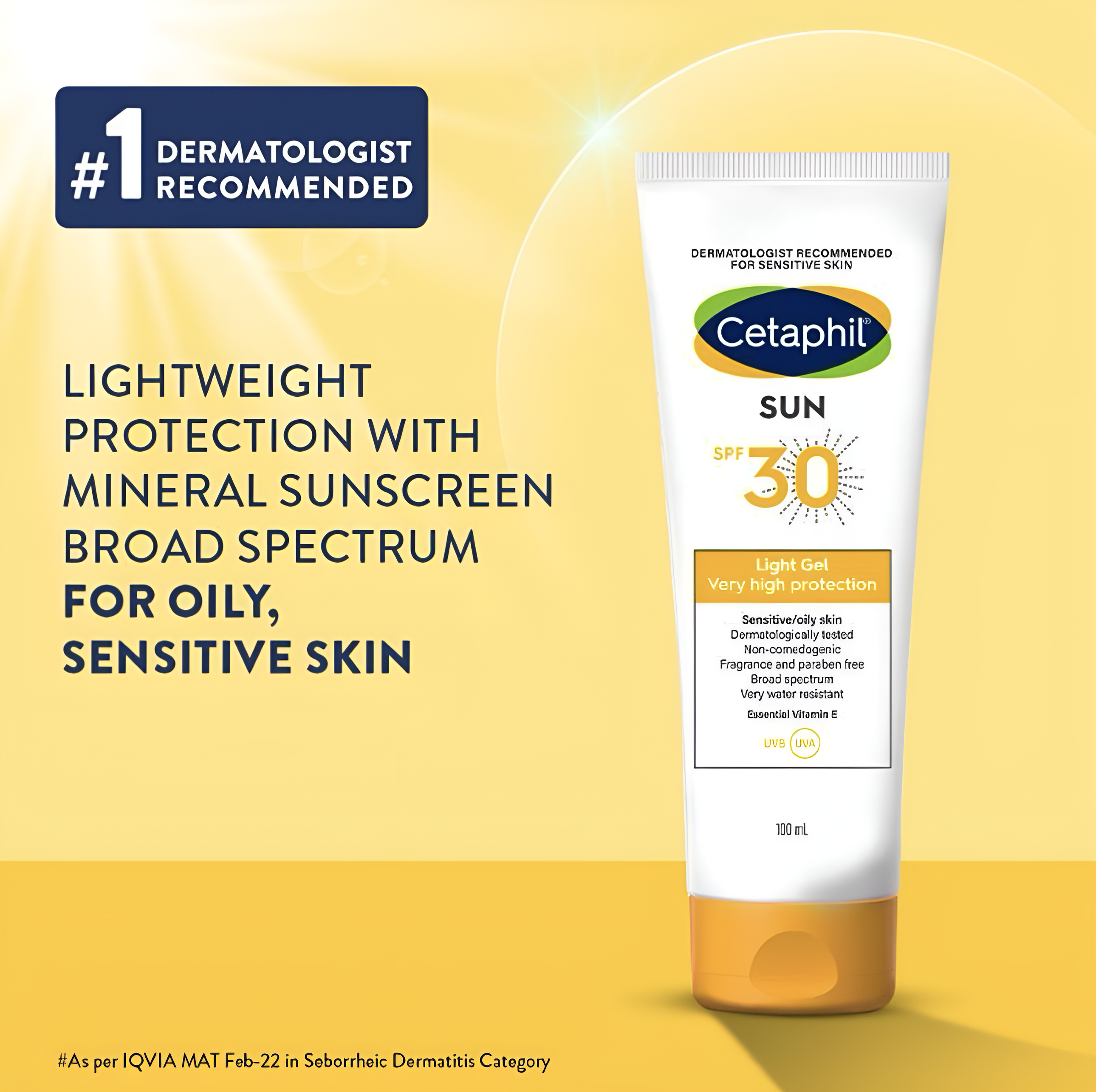 Cetaphil SPF30 sunscreen (100ml)