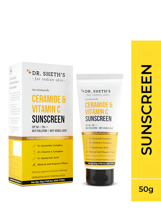 Dr. Sheth's ceramide & vitamin c sunscreen