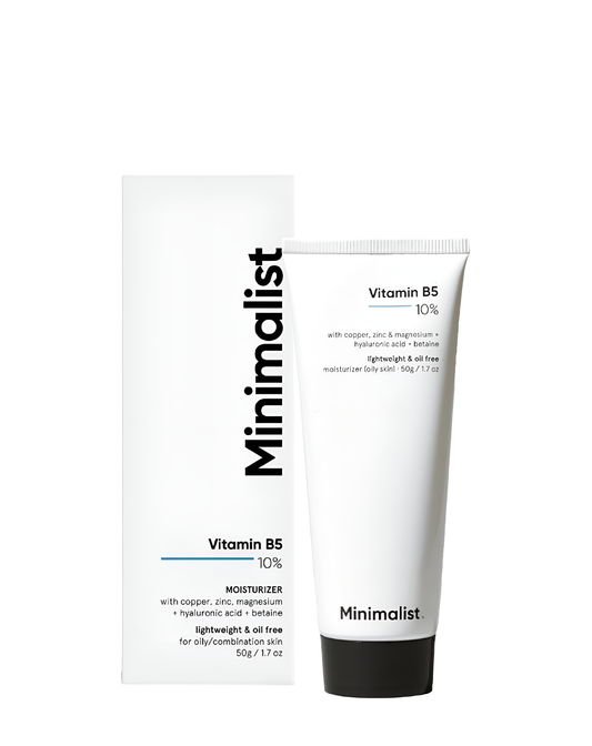 Minimalist 10% vitamin B5 moisturizer
