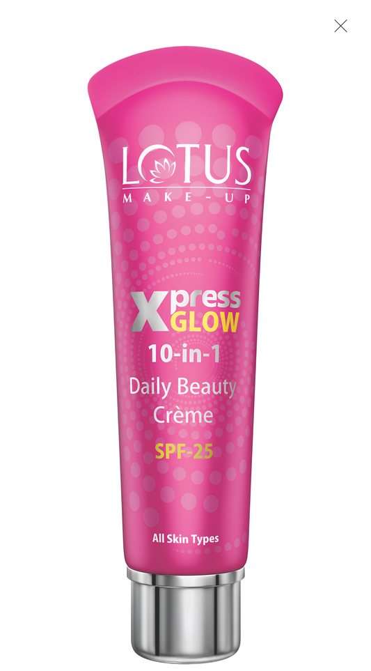 Lotus Herbals Make-up Xpress Glow 10 in 1 SPF 25 Daily Beauty Cream